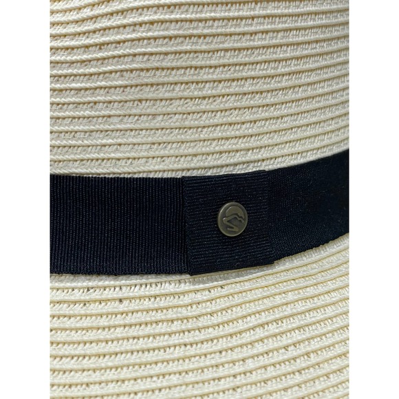 Sunday Cream Panama Hat with Black Band - Picture 7 of 9